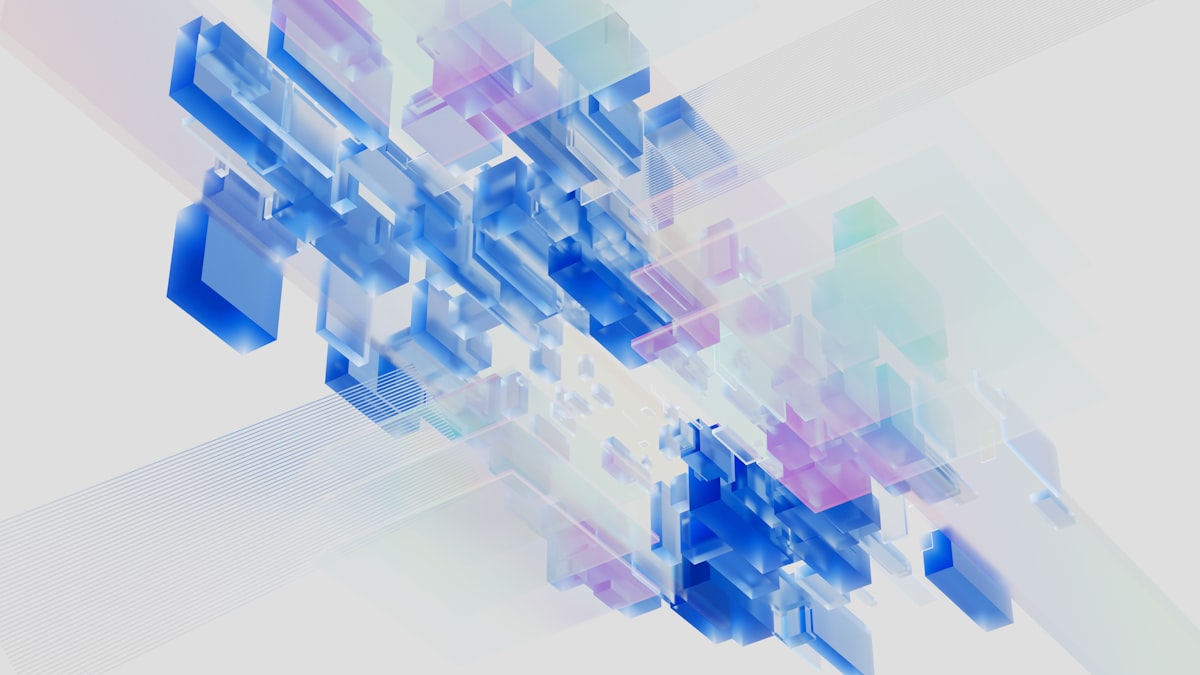 Automatisering — abstracte digitale netwerkvisualisatie